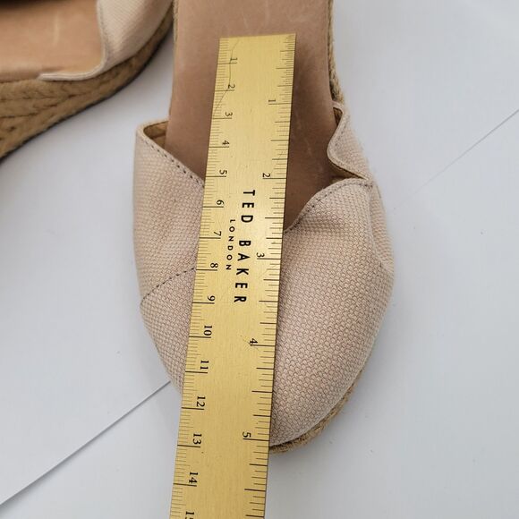 NEW Blakely Me Too Summer Sandals Toe Shoes Buckle Platform Espadrille Wedge 8M - Picture 12 of 13